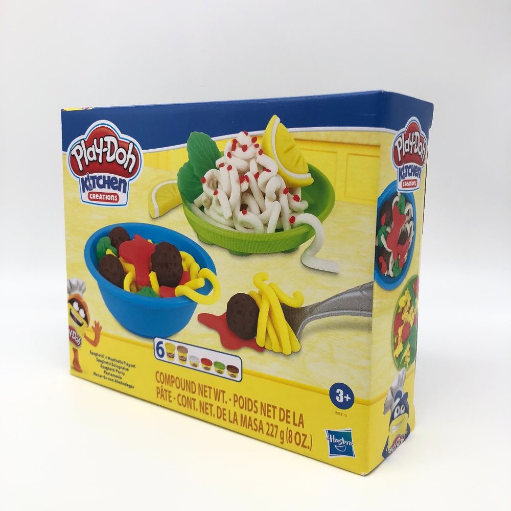 Play-Doh Kitchen Creations Spaghettis 'n Meatballs Play Set NEW